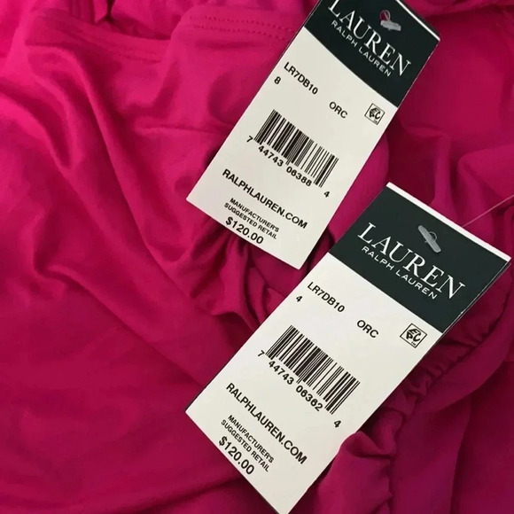 Ralph Lauren Ruffled Over The Shoulder One Piece - Picture 6 of 7